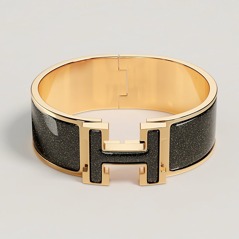 Clic Clac H Glitter bracelet | Hermès USA